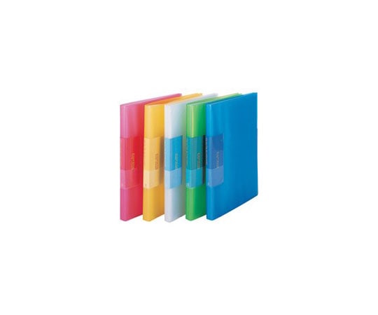 ビュートン スリムクリヤーブック 40P レッド FCB-A4-40CR 1冊(ご注文単位1冊)【直送品】