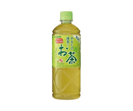 日本サンガリアベバレッジカンパニー あなたの抹茶入りお茶 600mL×24本 122872 1ケース※軽(ご注文単位1ケース)【直送品】