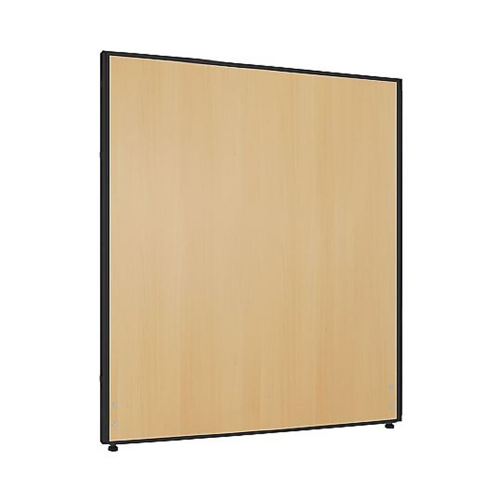 カグクロ 木目調ローパーテーション(BK) メープル H1600×W900mm PW0916-B-MP 1台(ご注文単位1台)【直送品】