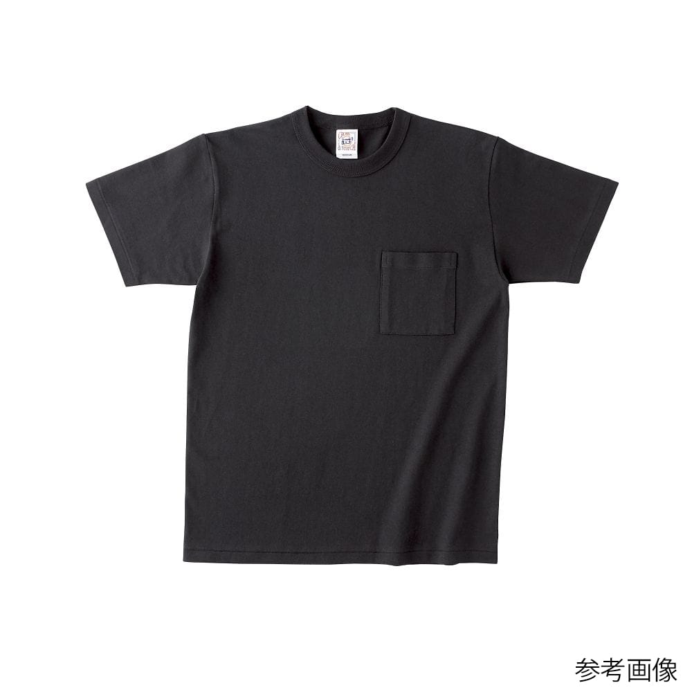 フェリック オープンエンド マックスウェイト バインダーネックポケットTシャツ スミクロ XXL OE1119-SKR-XXL 1枚(ご注文単位1枚)【直送品】