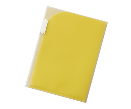 LIHITLAB Avanti 4ポケットホルダー 5黄 F-3411 F3411-5 1枚(ご注文単位1枚)【直送品】