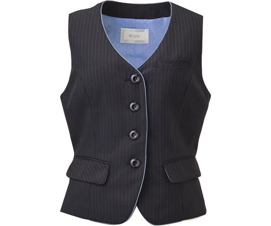 カーシーカシマ ENJOY ベスト AIR SWING SUITS TWIN STRIPE 380-2 7号 EAV380 1枚（ご注文単位1枚）【直送品】