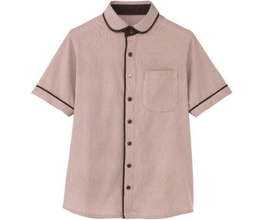 カーシーカシマ HEARTGREEN 半袖ニットシャツ KNITTI SHIRT WAFFLE バーレル L HM2659 1枚（ご注文単位1枚）【直送品】