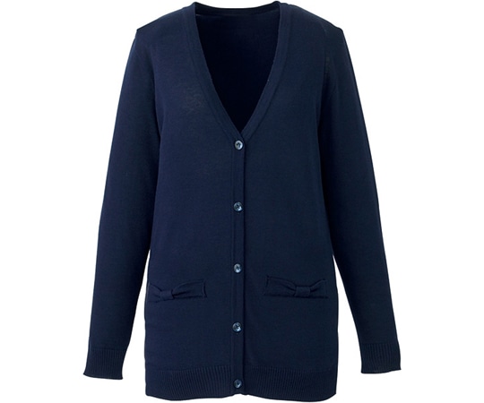 カーシーカシマ ENJOY 体感マジックカーディガン MAGIC CARDIGAN ネイビー 3L EWG828 1枚（ご注文単位1枚）【直送品】