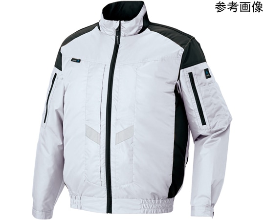 アイトス 長袖ブルゾン(空調服?)男女兼用 シルバーグレー S AZ-50299-003-S 1着(ご注文単位1着)【直送品】
