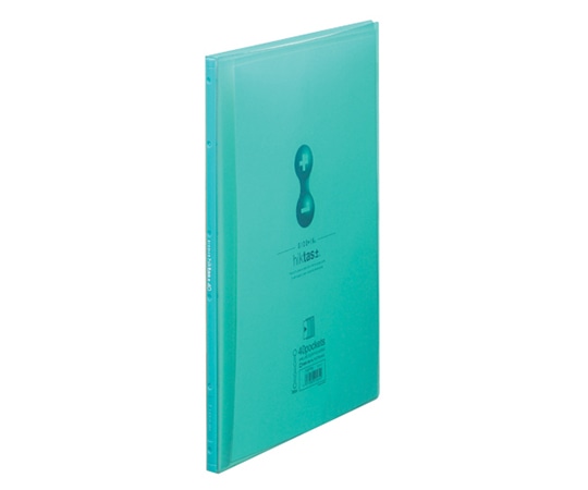キングジム クリアーファイル サイドインヒクタス 透明 緑 7187TW 1冊(ご注文単位1冊)【直送品】