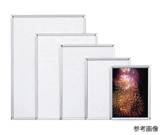 アルテ ポスターパネル ポップフレーム 456×630 DR-A2-SV 1枚（ご注文単位1枚）【直送品】