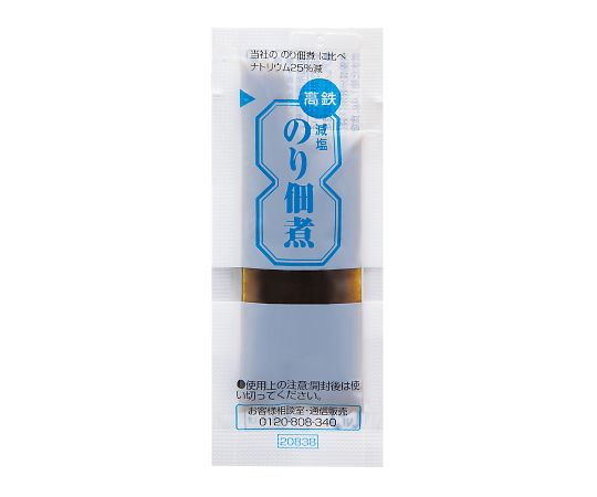 三島食品 高鉄 減塩のり佃煮 5g 1ケース(40袋×20個入)  1ケース※軽（ご注文単位1ケース）【直送品】