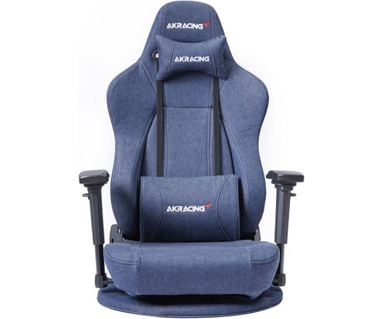 AKRacing ゲーミング座椅子 Gyokuza Denim AKR-GYOKUZA-DENIM 1脚(ご注文単位1脚)【直送品】