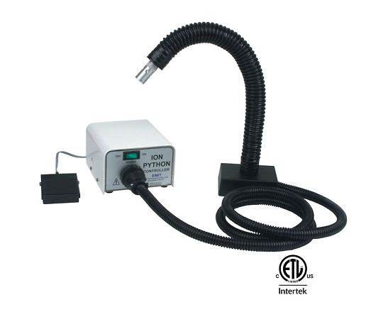 DESCO イオナイザー スポットタイプ ION PYTHON フットスイッチ付き 230V 50/60Hz 50621 1セット (ご注文単位1セット)【直送品】