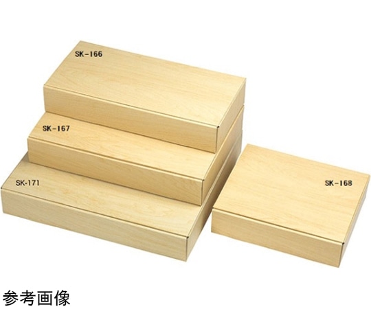 ヤマニパッケージ 贈答箱 ウッドボックス(内側はっ水) S 200枚 SK-168 1ケース(ご注文単位1ケース)【直送品】