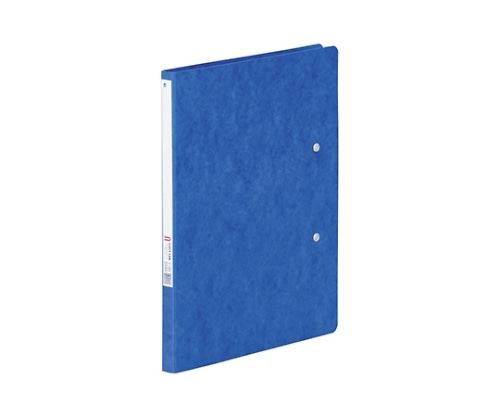 LIHITLAB パンチレスファイルZ式 藍 F-302 F302-アイ 1冊(ご注文単位1冊)【直送品】