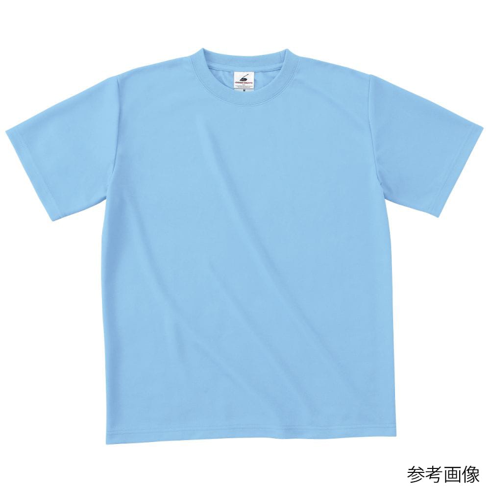 フェリック ファイバードライTシャツ サックス 5XL POT104-5XL 1枚（ご注文単位1枚）【直送品】
