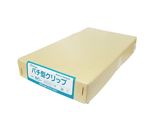 ミツヤ バチ型クリップ大 30個入 BC-315 1箱(ご注文単位1箱)【直送品】