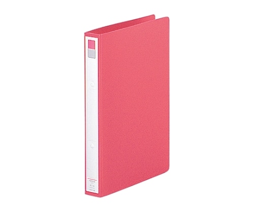 LIHITLAB Avanti リングファイル<カドロック&ツイストリング> 12桃 F-877U F877U-12 1冊(ご注文単位1冊)【直送品】