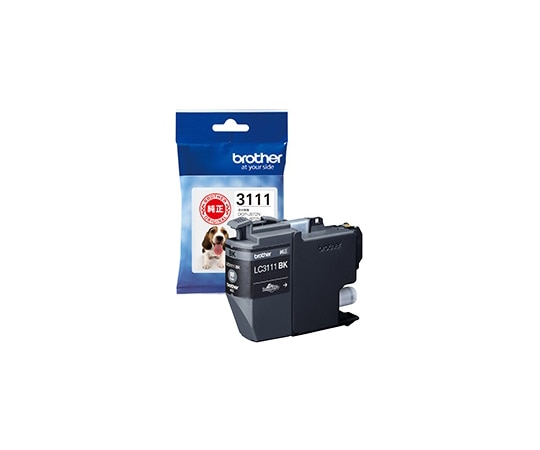 ブラザー インクカートリッジ(黒) LC3111BK 1個(ご注文単位1個)【直送品】