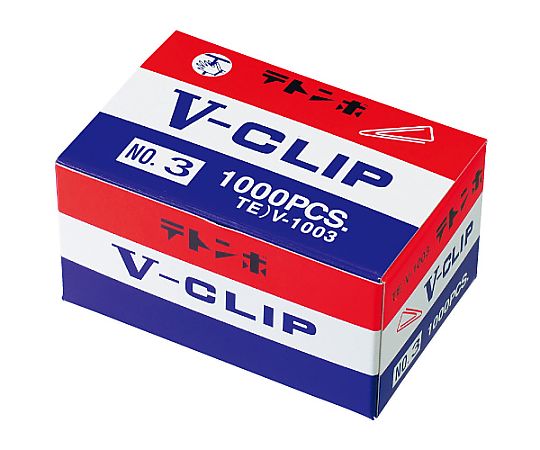 ミツヤ TE)Vクリップ22mm 1000本×10箱入 TE)V-1003 1ケース(ご注文単位1ケース)【直送品】