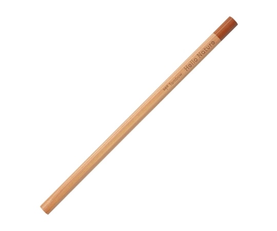 トンボ鉛筆 ハローネイチャー 色鉛筆 単色 ちゃいろ 1箱(6本入) CB-KHN31 1箱(ご注文単位1箱)【直送品】
