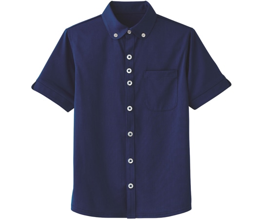 カーシーカシマ HEARTGREEN シャツブラウス KNITTI SHIRT PARACHUTE 海 LL HM2649 1枚（ご注文単位1枚）【直送品】
