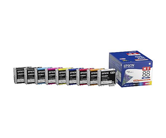 エプソン インクカートリッジ(9色パック) IC9CL88A1 1個(ご注文単位1個)【直送品】