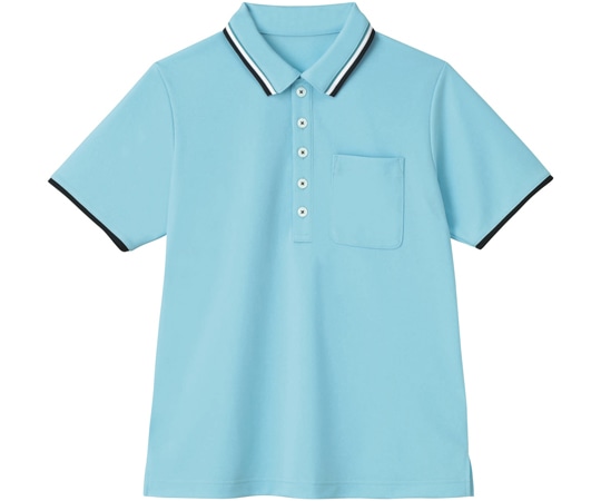 カーシーカシマ HEARTGREEN 半袖ポロシャツ 空 3L HM2439 1枚（ご注文単位1枚）【直送品】