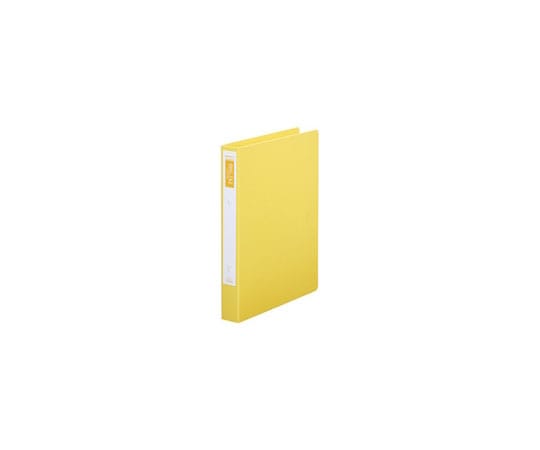 スマートバリュー リング式ファイル イエロー D030J-YL 1冊(ご注文単位1冊)【直送品】