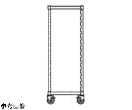 CAMBRO(キャンブロ) キャンブロ カムシェルビングR プレミアムシリーズ 可動式用ポストキット(キャスター付)610×H890mm CPMPK2435R 1セット(ご注文単位1セット)【直送品】