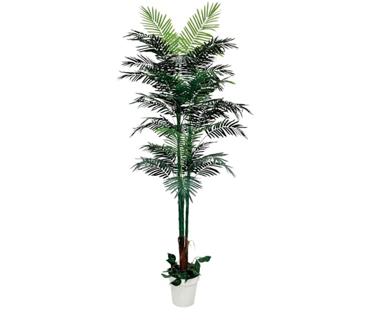 アズワン アレカヤシ(フェイクグリーン 人工樹木)210cm 61-806-84-1 1個(ご注文単位1個)【直送品】