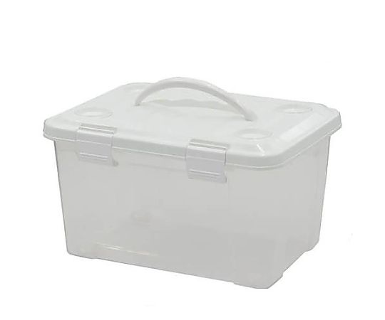 アズワン 420x310x250mm/20L 収納ケース(8個) EA506MF-2BA 1セット(ご注文単位1セット)【直送品】