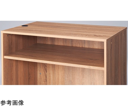 アズワン 中間棚 W120cm H100cmカウンター用 ラスティック柄 61-427-49-4 1枚（ご注文単位1枚）【直送品】