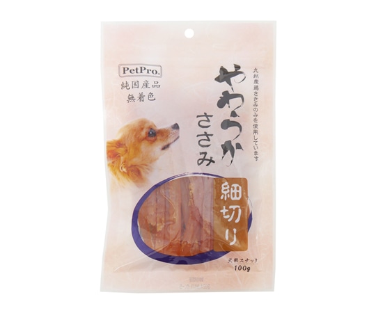 ペットプロジャパン ペットプロ 純国産やわらかささみ 細切り 100g 1個(ご注文単位1個)【直送品】