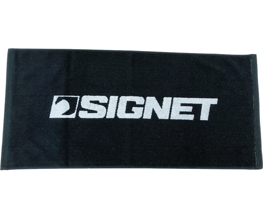 SIGNET フェイスタオル 黒色 99946 1枚(ご注文単位1枚)【直送品】