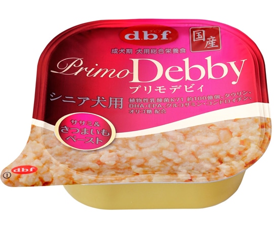 デビフペット プリモデビィ シニア犬用 ササミ&さつまいもペースト 95g 1404 1個(ご注文単位1個)【直送品】