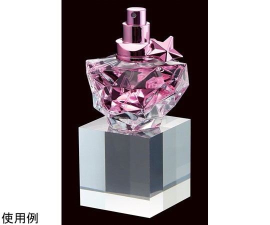 ストア・エキスプレス アクリル角柱 5cm角 H5cm 61-798-56-2 1個(ご注文単位1個)【直送品】