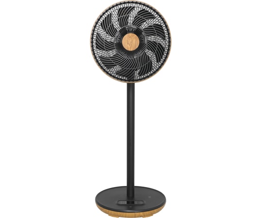 エスケイジャパン リビング扇風機(DCフルリモコン) 30cm 木目調 SKJ-SY30DC(M) 1個(ご注文単位1個)【直送品】