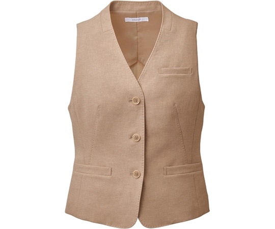 カーシーカシマ ENJOY ベスト PREMIER TWILL ベージュ 17号 ESV774 1枚(ご注文単位1枚)【直送品】