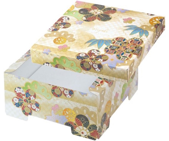 ヤマニパッケージ 贈答箱 お重箱 MIYABI 50枚 19-629 1ケース(ご注文単位1ケース)【直送品】