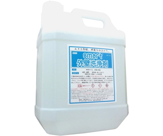 スマート 外壁洗浄剤 4kg 1本(ご注文単位1本)【直送品】