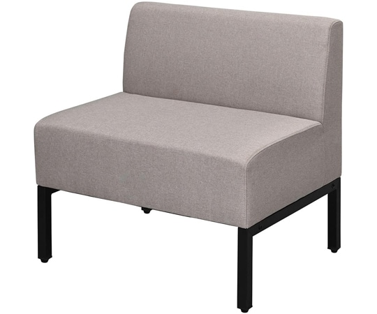 アール・エフ・ヤマカワ カッコ ファブリックソファ W720 ベージュ RFFBS-72BE 1台(ご注文単位1台)【直送品】