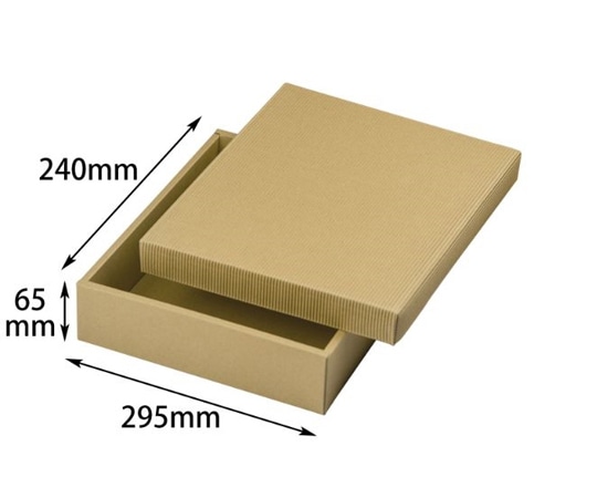ヤマニパッケージ 贈答箱 ナチュラルBOX35号 ヒモ無 100枚 16-35N 1ケース(ご注文単位1ケース)【直送品】