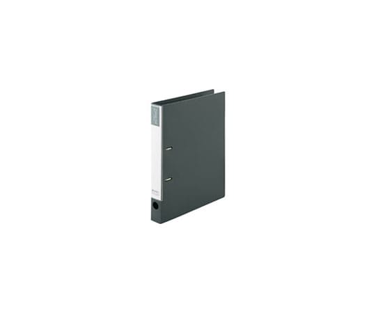 スマートバリュー 再生D型リングファイル A4S グレー D013J-GY 1冊(ご注文単位1冊)【直送品】