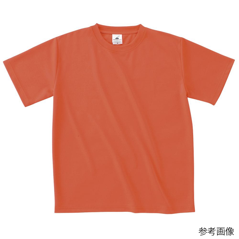 フェリック ファイバードライTシャツ 蛍光オレンジ L POT104-L 1枚（ご注文単位1枚）【直送品】