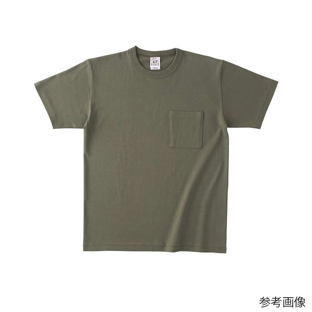 フェリック オープンエンド マックスウェイト バインダーネックポケットTシャツ アーミーグリーン XXL OE1119-AGR-XXL 1枚（ご注文単位1枚）【直送品】