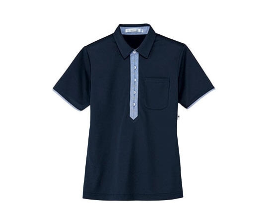 カーシーカシマ HEARTGREEN 半袖ポロシャツ AIR THROUGH POLO 夜空 3L HM2819 1枚（ご注文単位1枚）【直送品】