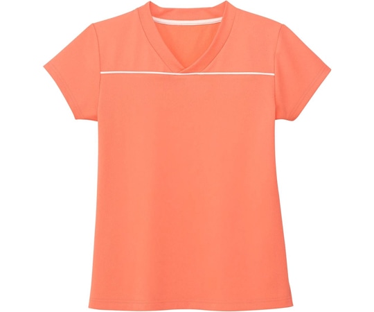 カーシーカシマ HEARTGREEN VネックTシャツ マンゴーオレンジ SS HM1589 1枚（ご注文単位1枚）【直送品】