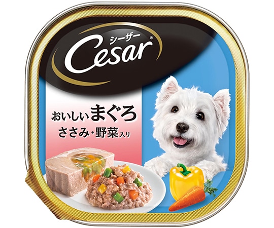 マースジャパンリミテッド シーザー おいしいまぐろ ささみ・野菜入り 100g CE70N 1個（ご注文単位1個）【直送品】