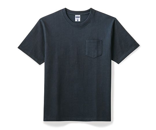 LIFEMAX 10.2オンスポケット付きスーパーヘビーウェイトTシャツ ネイビー XXL MS1157-8 XXL 1枚（ご注文単位1枚）【直送品】
