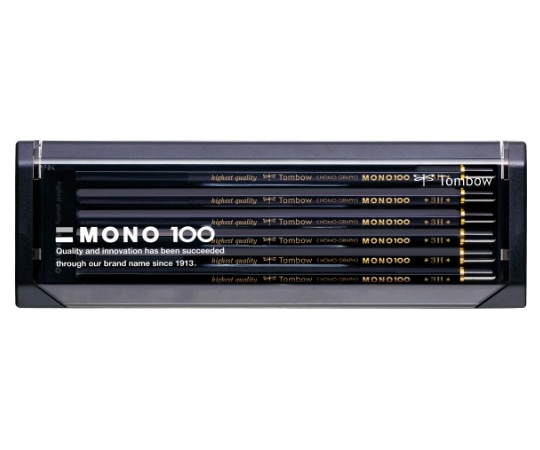 トンボ鉛筆 鉛筆 モノ100 3H 1ダース(12本入) MONO-1003H 1ダース（ご注文単位1ダース）【直送品】