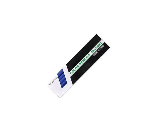 トンボ鉛筆 色鉛筆 1500 単色 ぐんじょういろ 群青色 1ダース(12本入) 1500-16 1ダース(ご注文単位1ダース)【直送品】