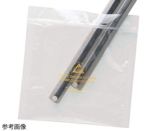 DESCO ESDバッグ STATFREE 透明 ジップ式 76mm×127mm 100枚 13879 1セット (ご注文単位1セット)【直送品】
